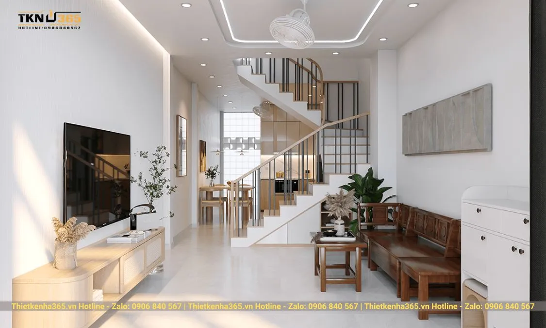 Mẫu thiết kế nhà 3x20