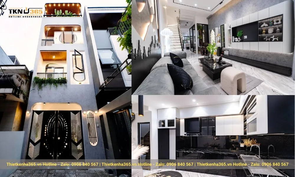 Thiết kế nhà 3x20