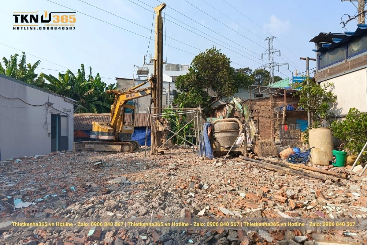 Xác định tình trạng lô đất trước khi tiến hành thiết kế nhà ở