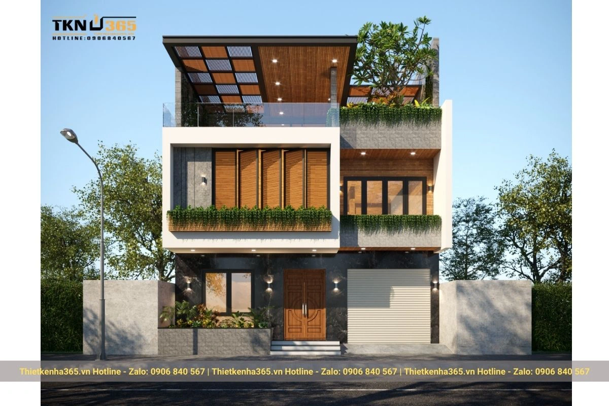 Mẫu thiết kế nhà ở hiện đại