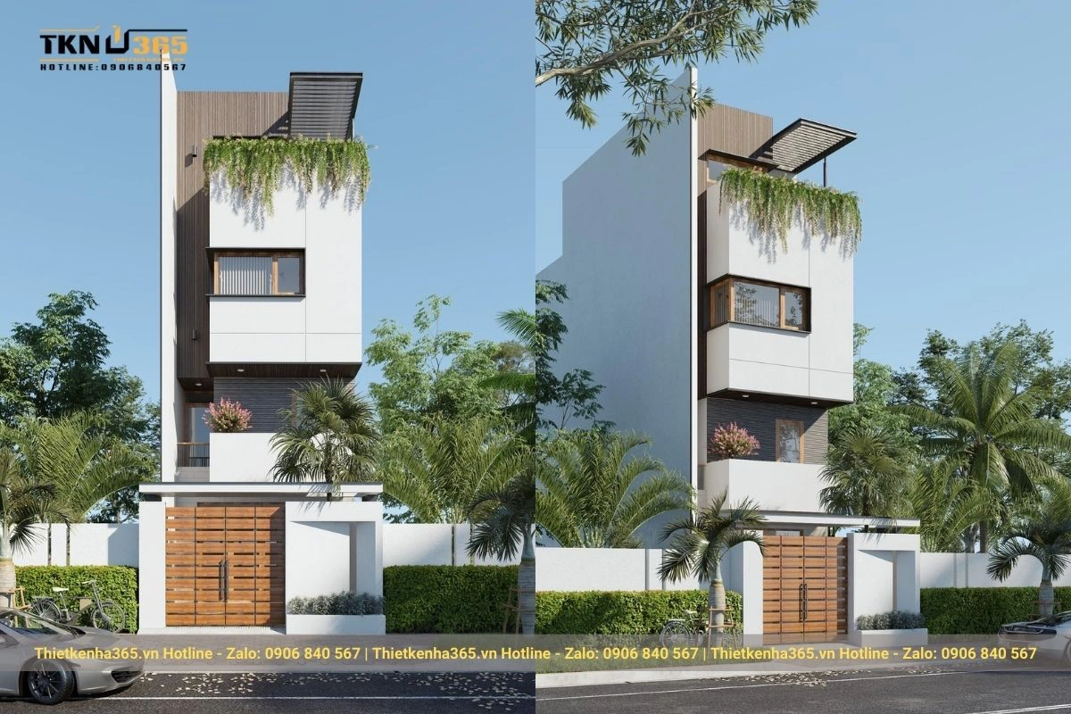 Thiết kế mẫu nhà đẹp phổ biến ở khu thành phố lớn