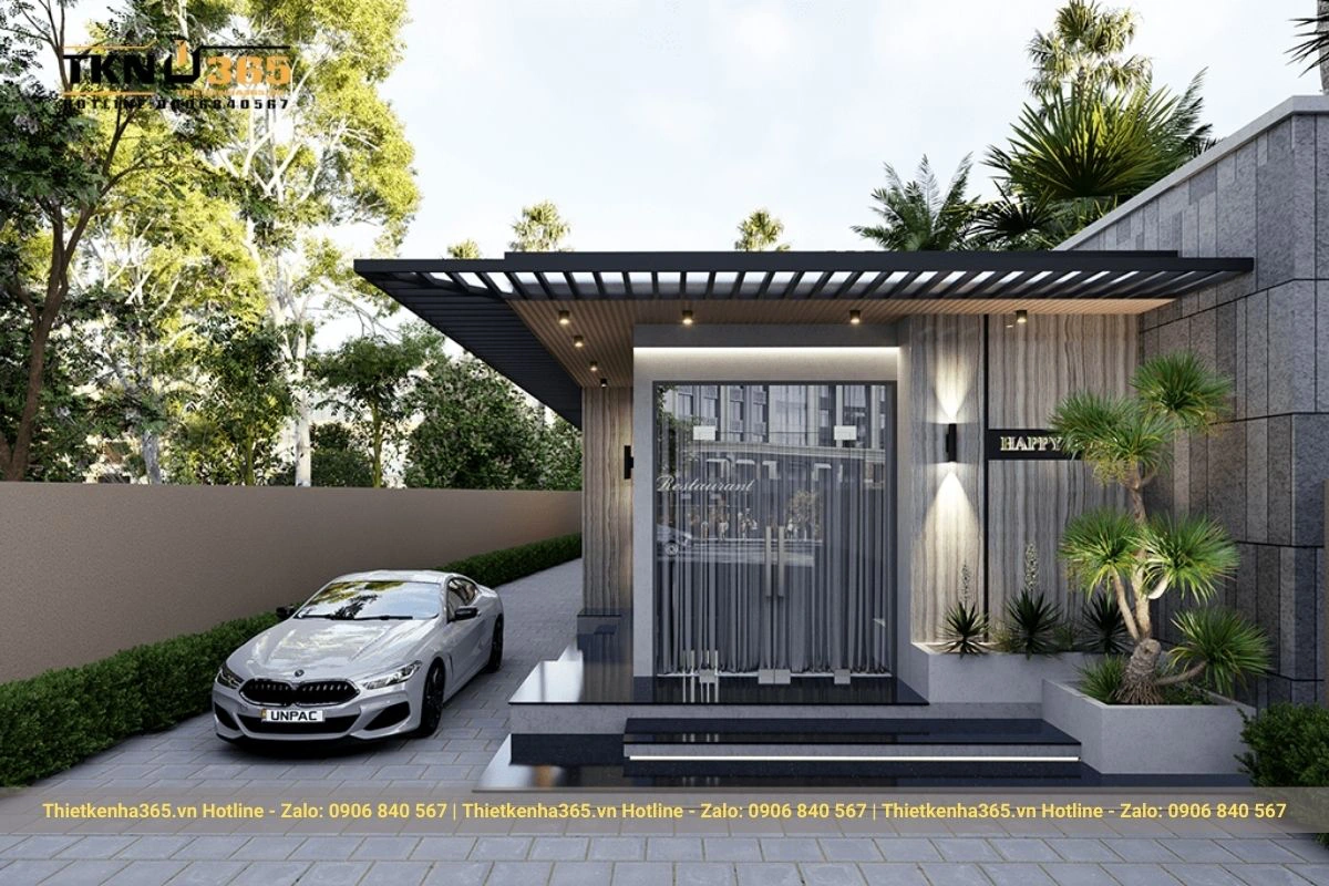 Mẫu thiết nhà 1 tầng 