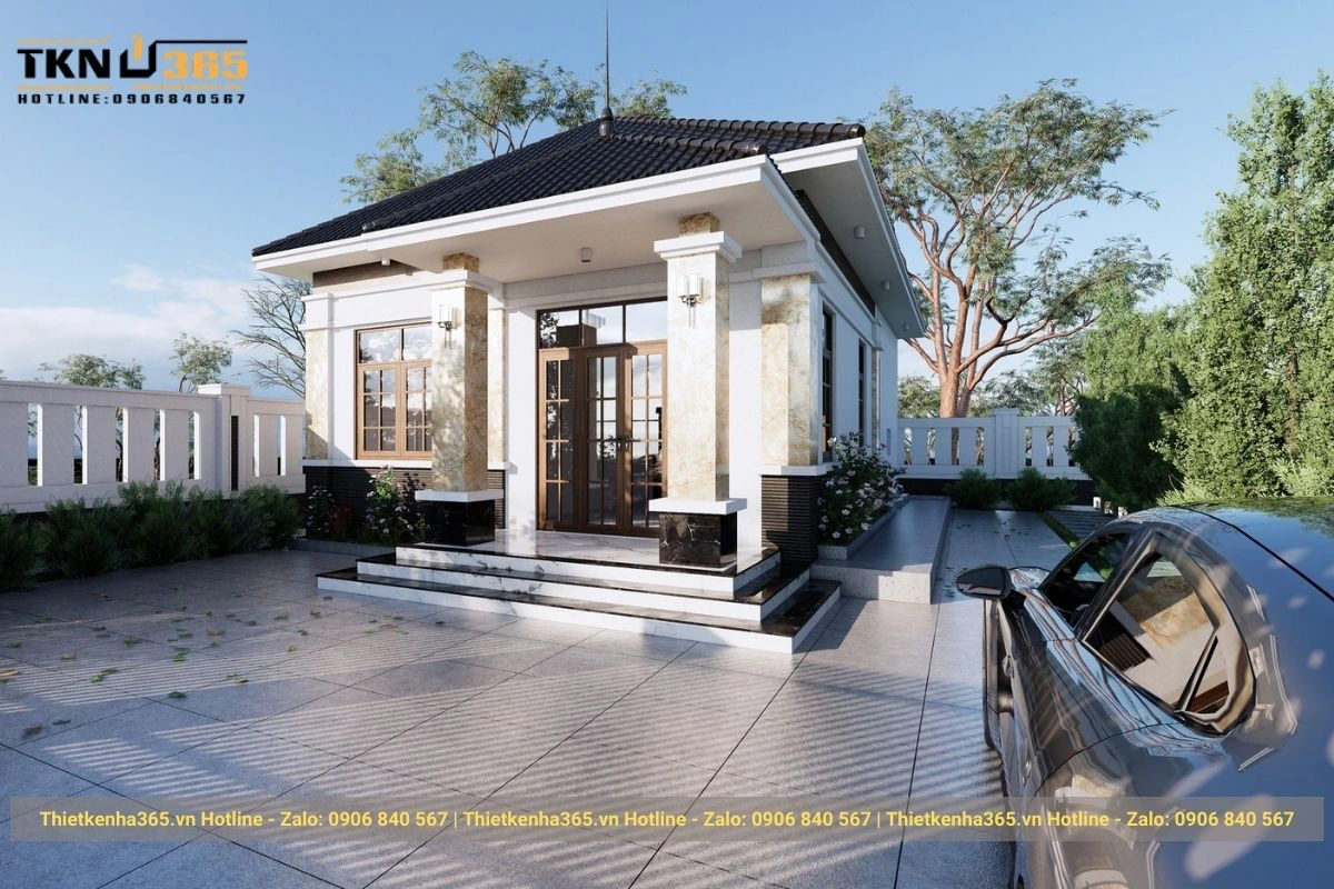 Mẫu thiết kế nhà cấp 4 đẹp 