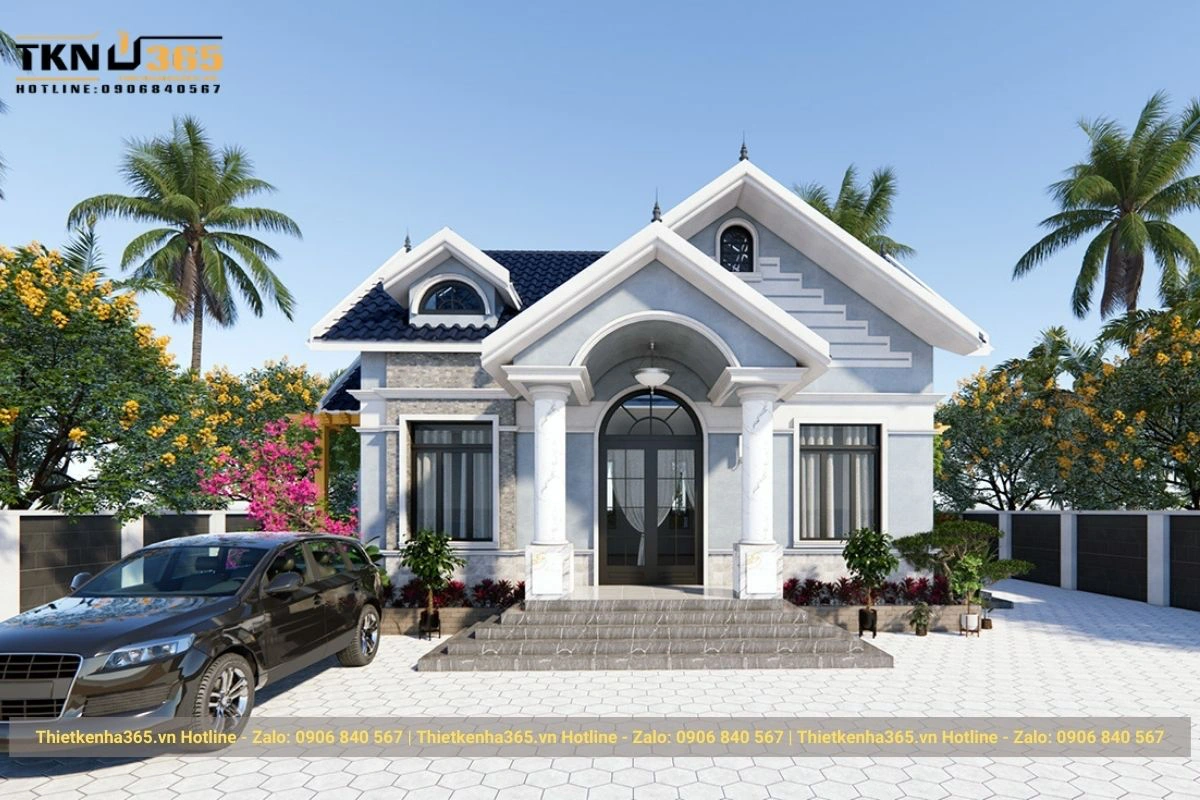 Mẫu thiết kế nhà cấp 4 đẹp 