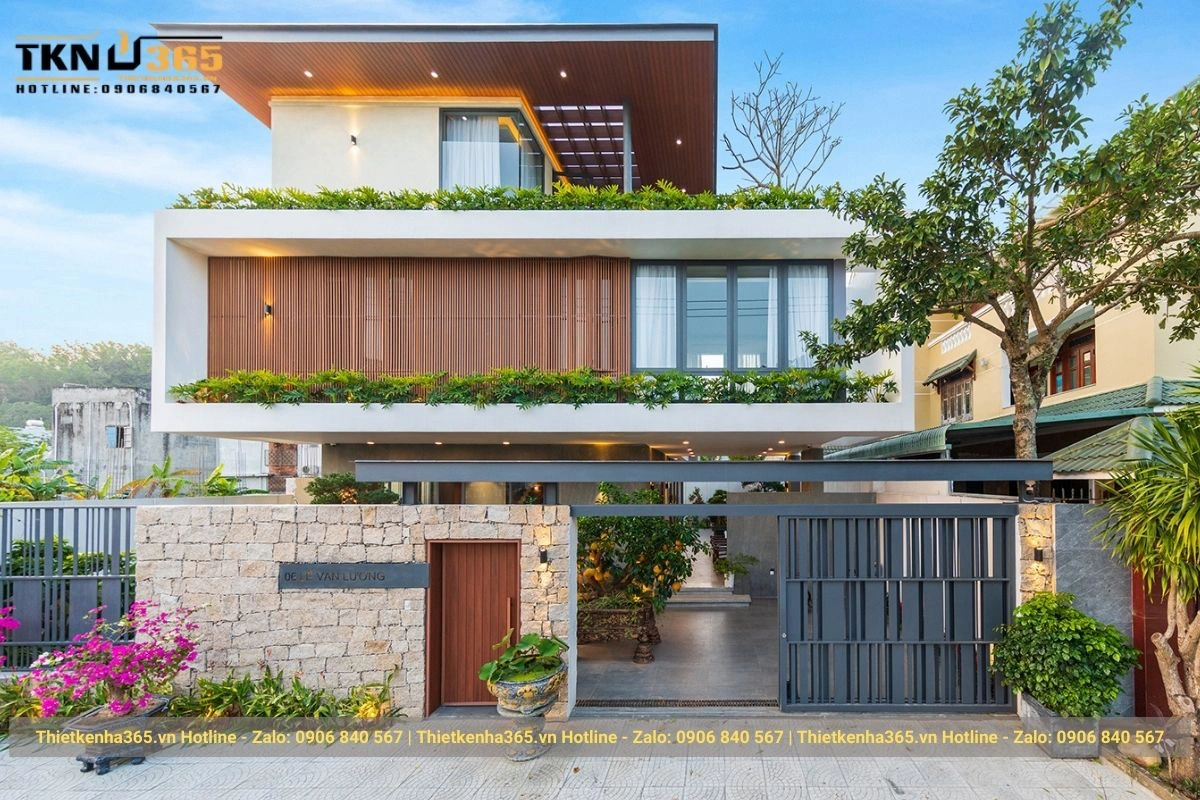 nhà biệt thự hiện đại