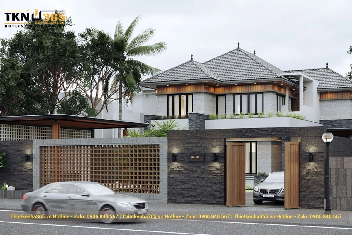 Kiểu nhà biệt thự đẹp