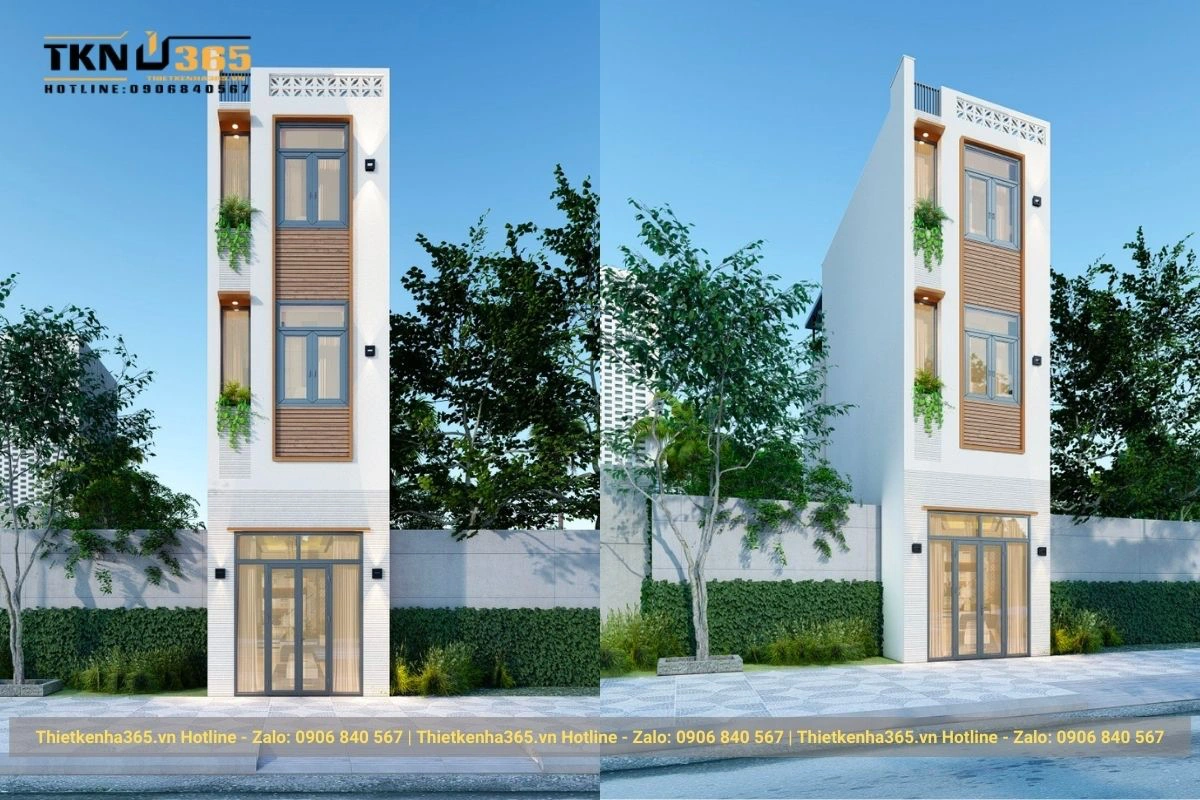 Mẫu nhà thiết kế hiện đại