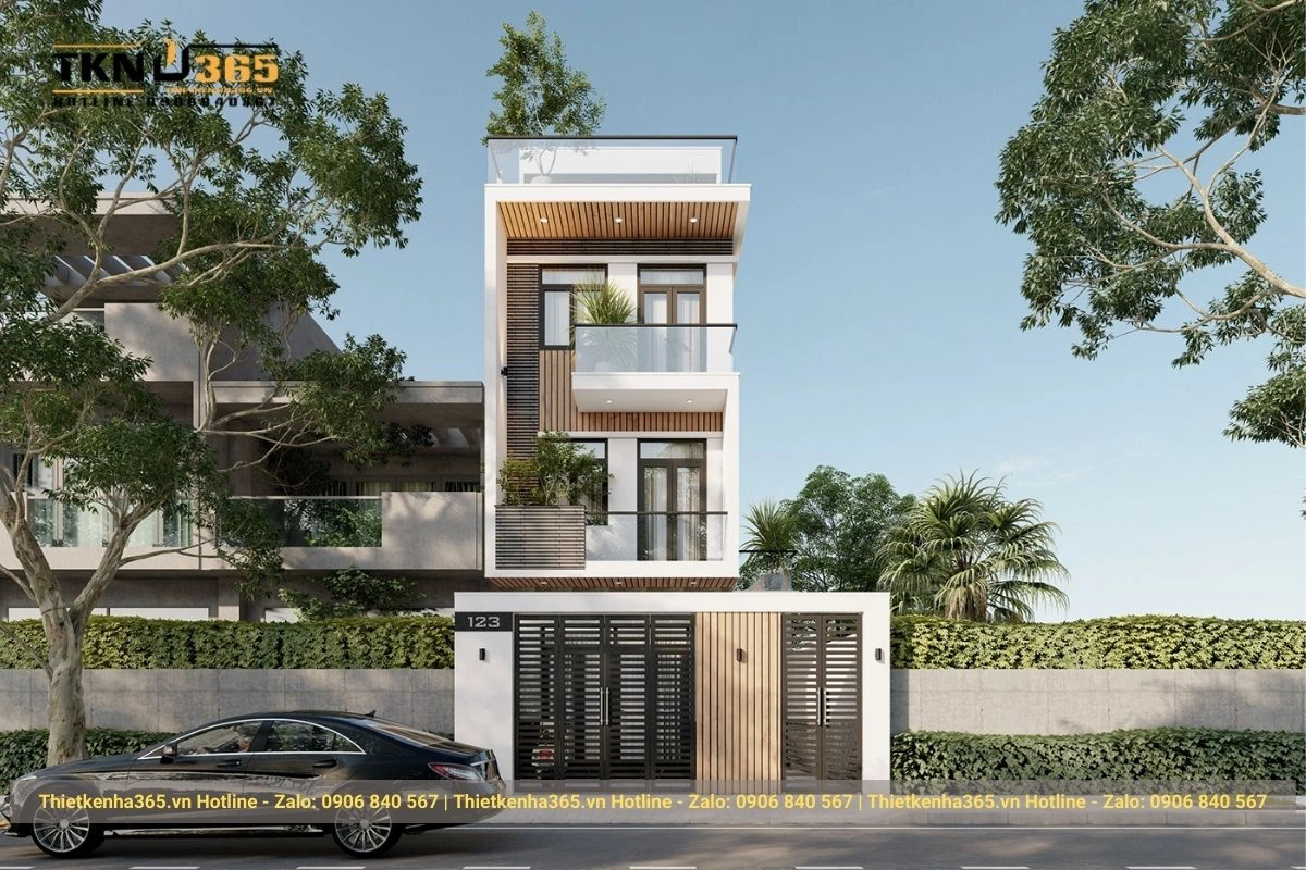 Mẫu thiết kế nhà hiện đại