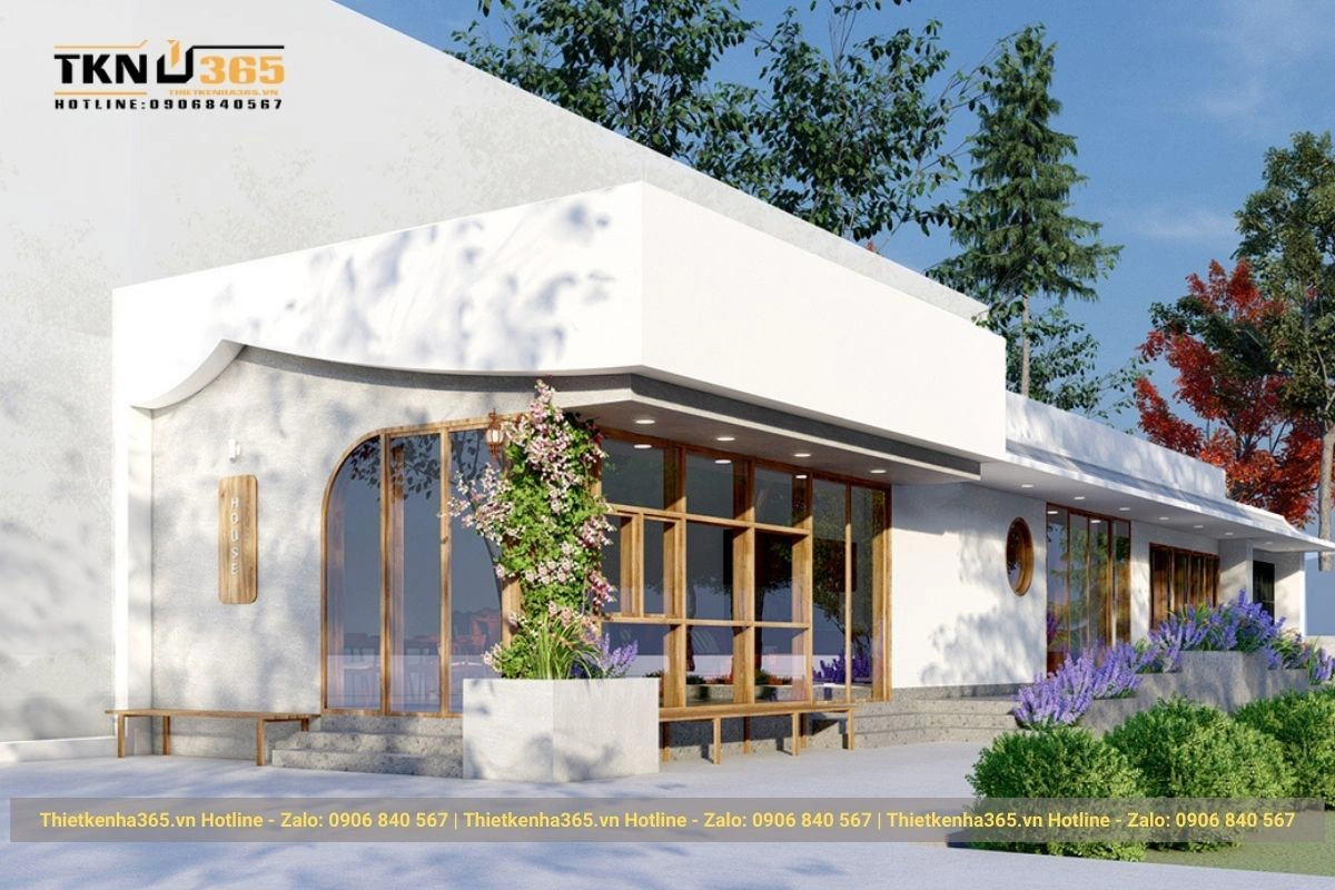 Mẫu thiết kế nhà và quán cafe phong cách Nhật Bản tối giả