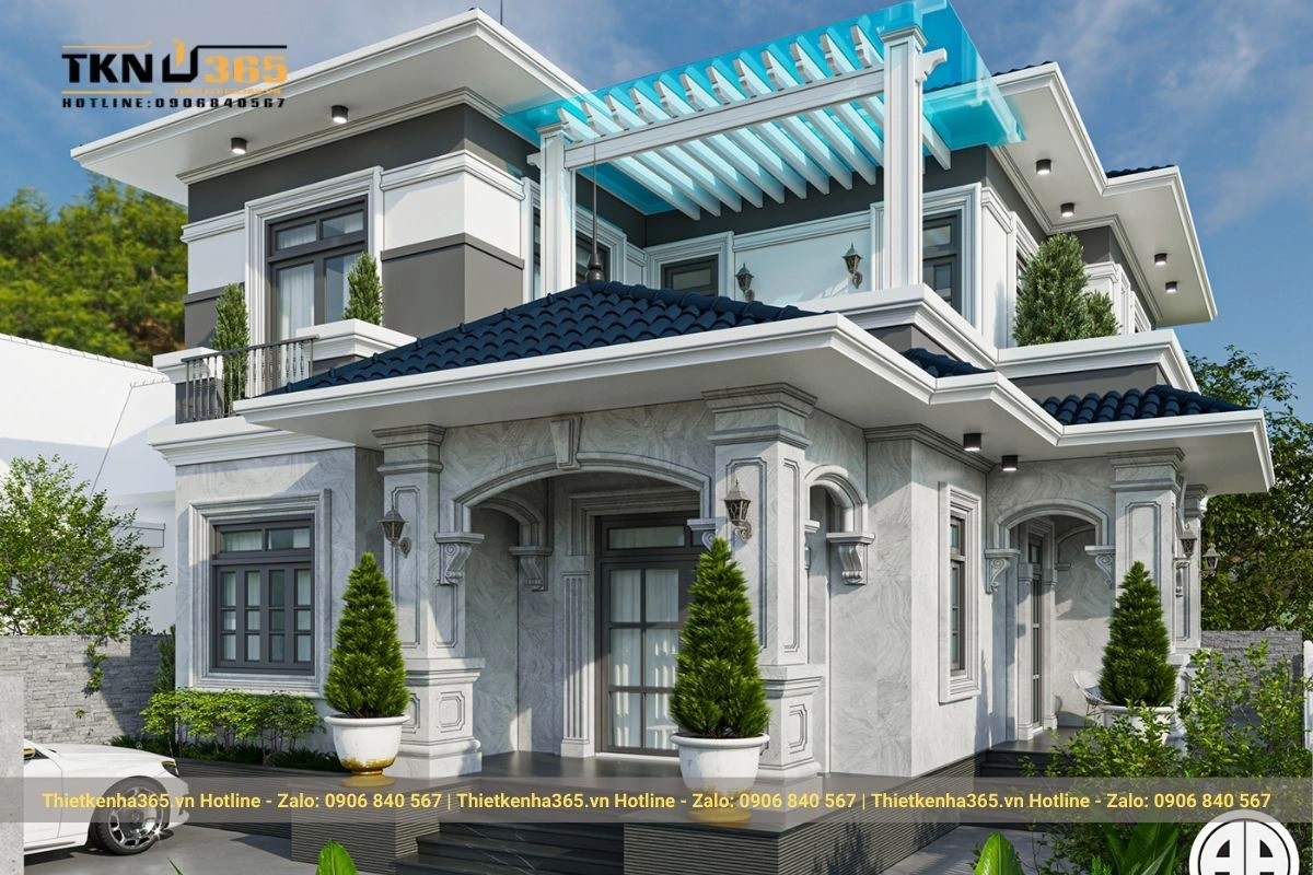 Mẫu thiết kế nhà 2 tầng 