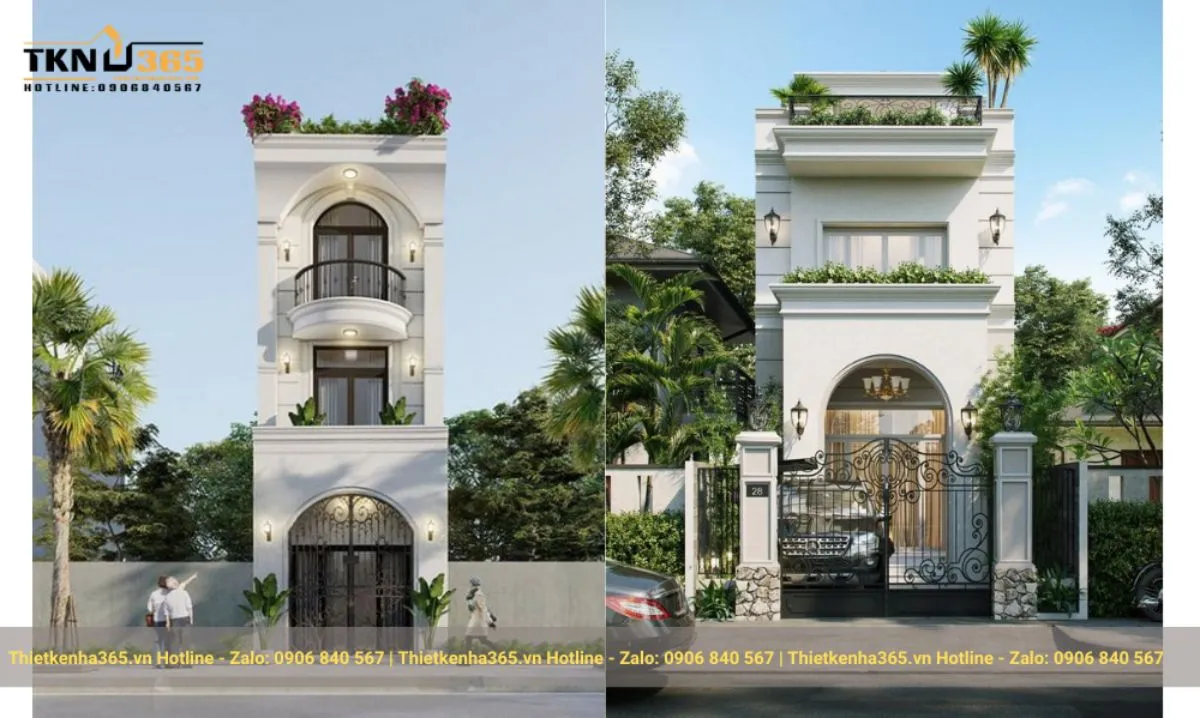 Nhà ống tân cổ điển