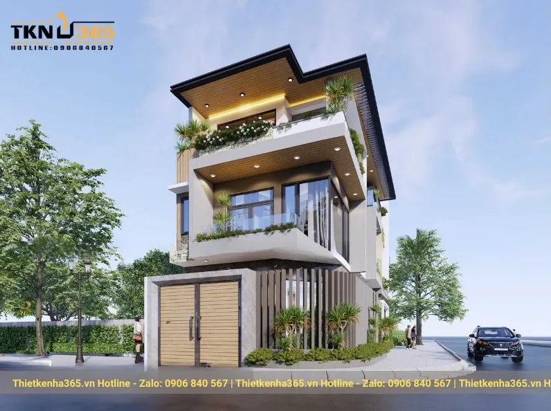 Nhà ống 2 mặt tiền