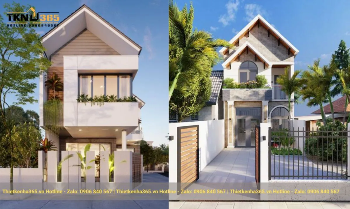 Nhà ống mái Thái