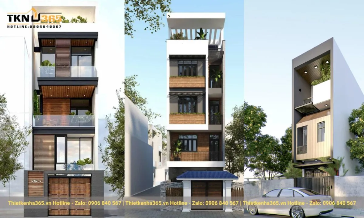 Nhà ống mặt tiền 4m