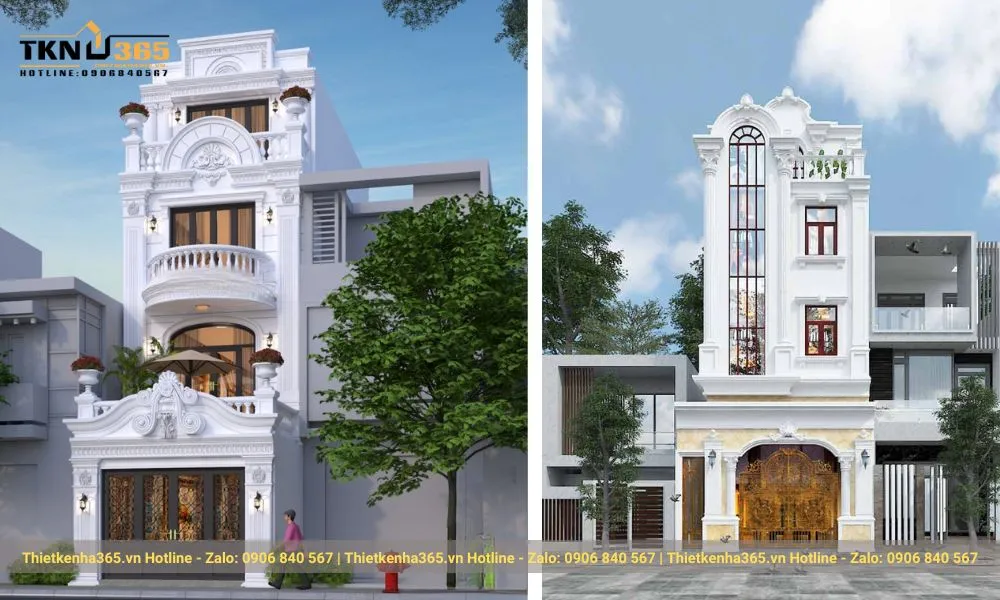 Nhà ống kiểu tân cổ điển