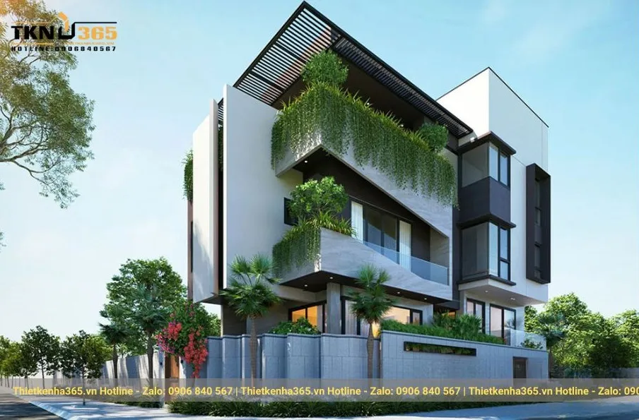 Nhà ống 2 mặt tiền