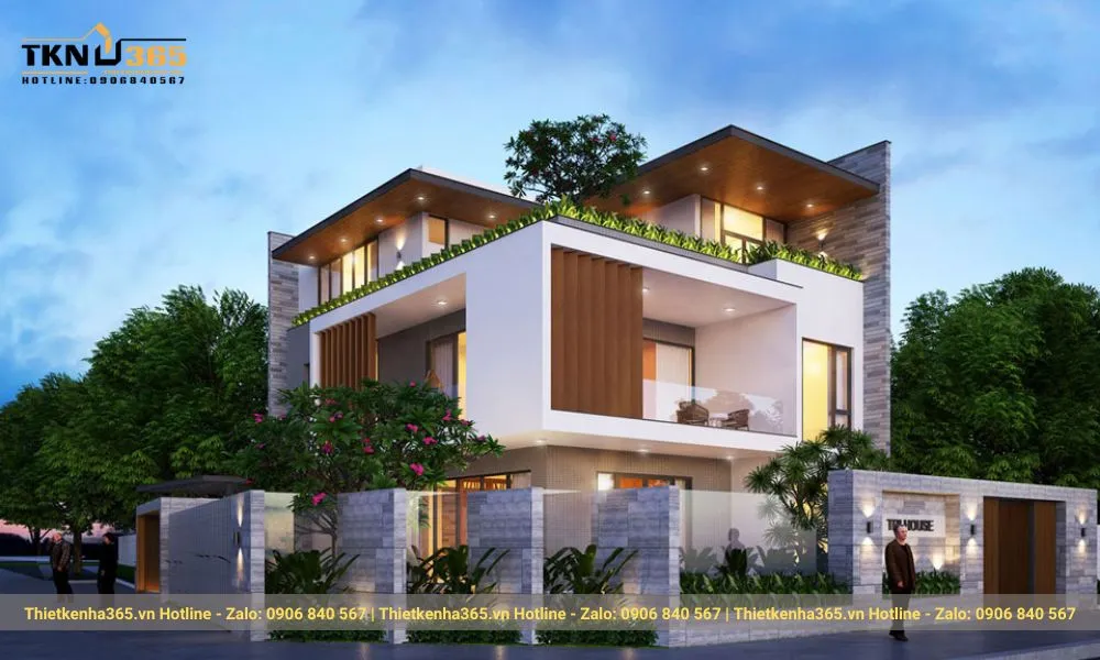 Nhà ống có 2 mặt tiền