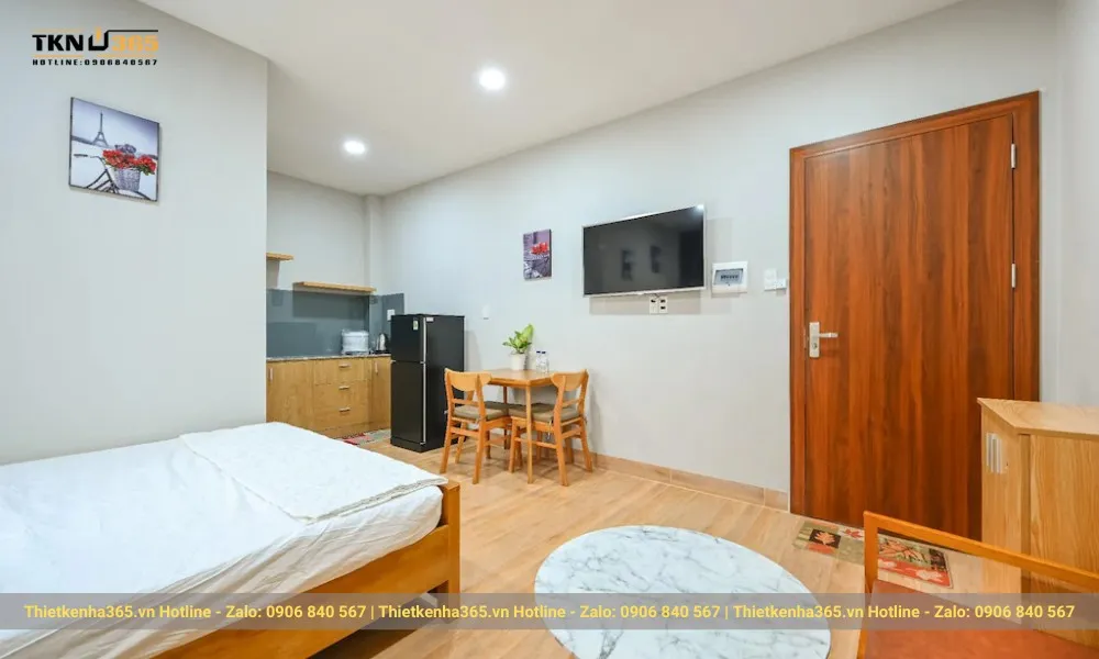 Thiết kế nhà diện tích nhỏ 25m2