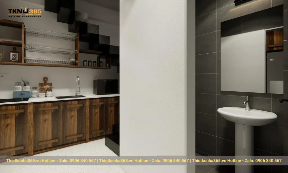 Mẫu thiết kế nhà phố nhỏ 25m2