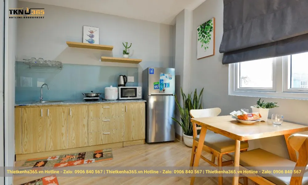 Thiết kế nhà nhỏ 25m2