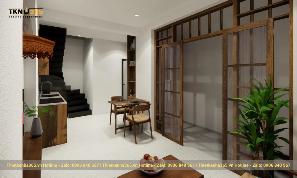 Thiết kế nhà diện tích nhỏ 25m2