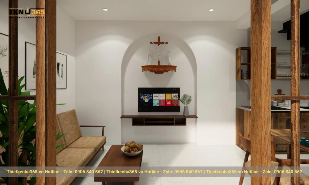 Mẫu thiết kế nhà phố nhỏ 25m2