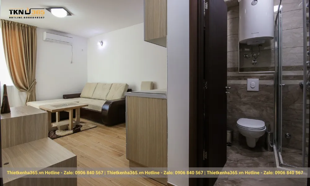 Thiết kế nhà nhỏ 25m2