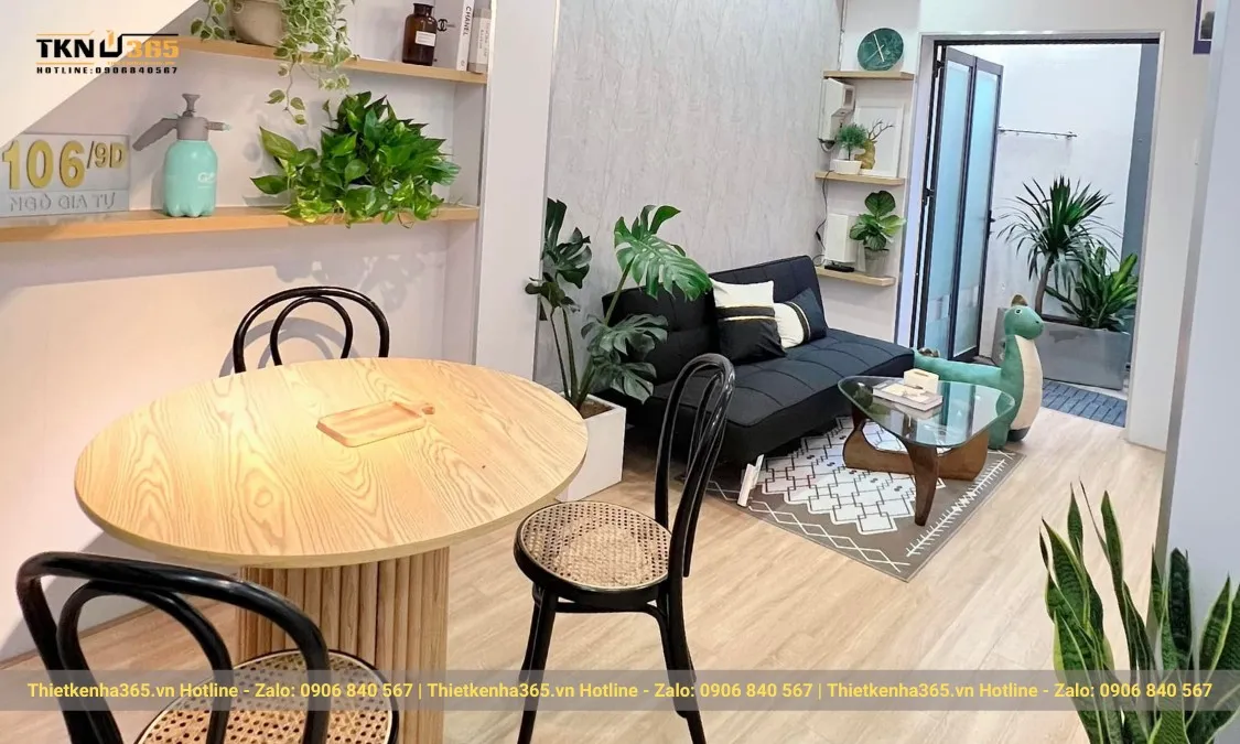 Thiết kế nhà nhỏ 16m2