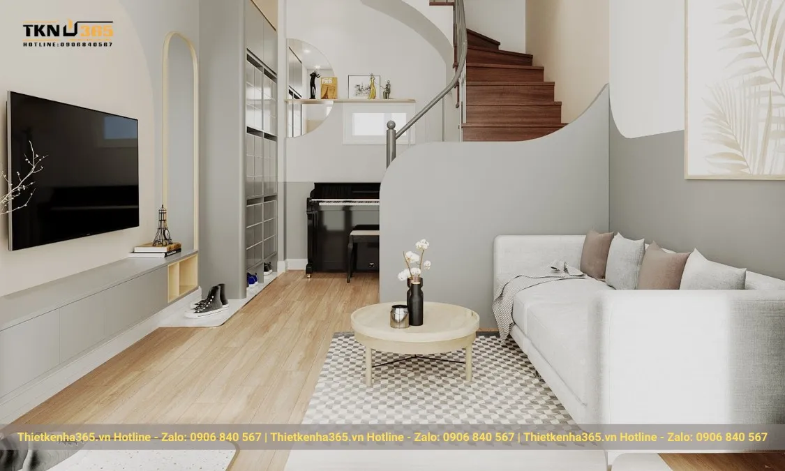 Thiết kế nhà nhỏ đẹp 16m2