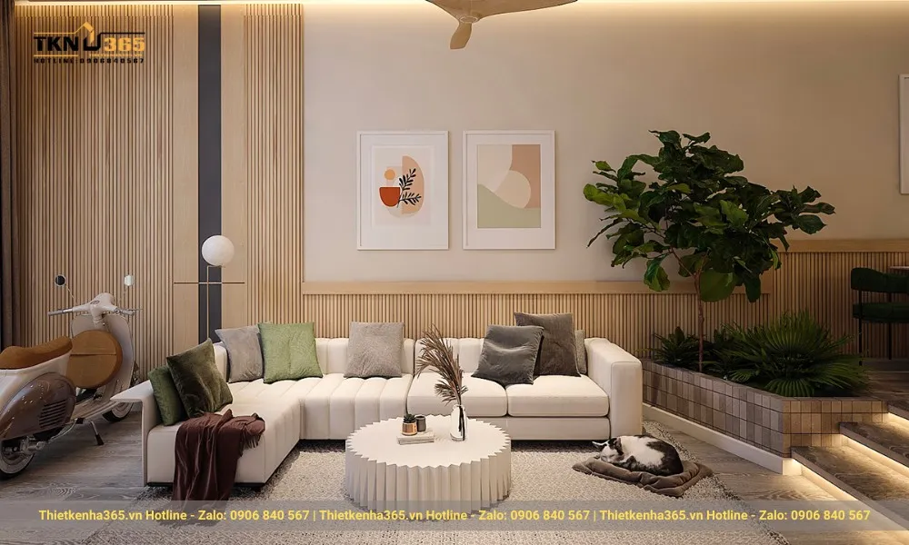 Thiết kế nh&agrave; ống 3x15