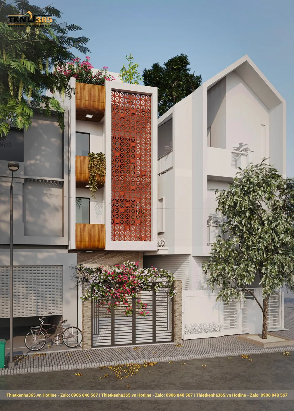 Nh&agrave; phố 3x15