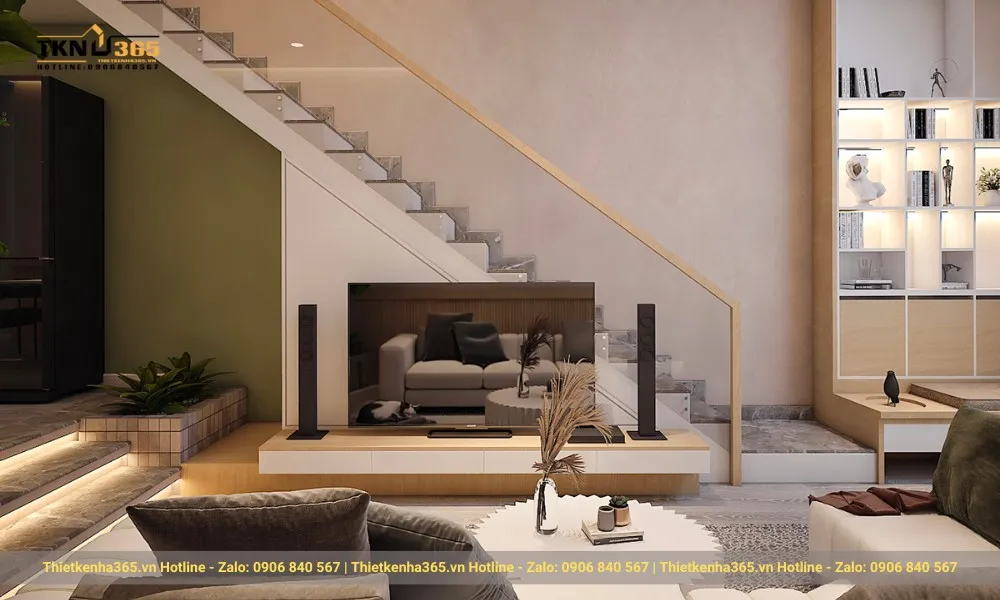 Thiết kế nh&agrave; ống 3x15