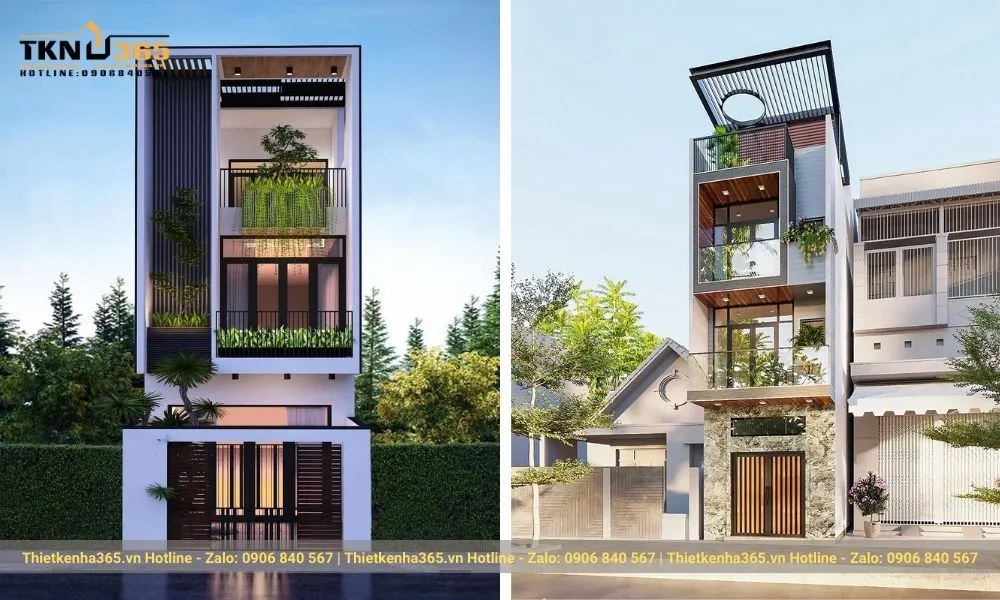 Mẫu nhà phố đẹp 4m