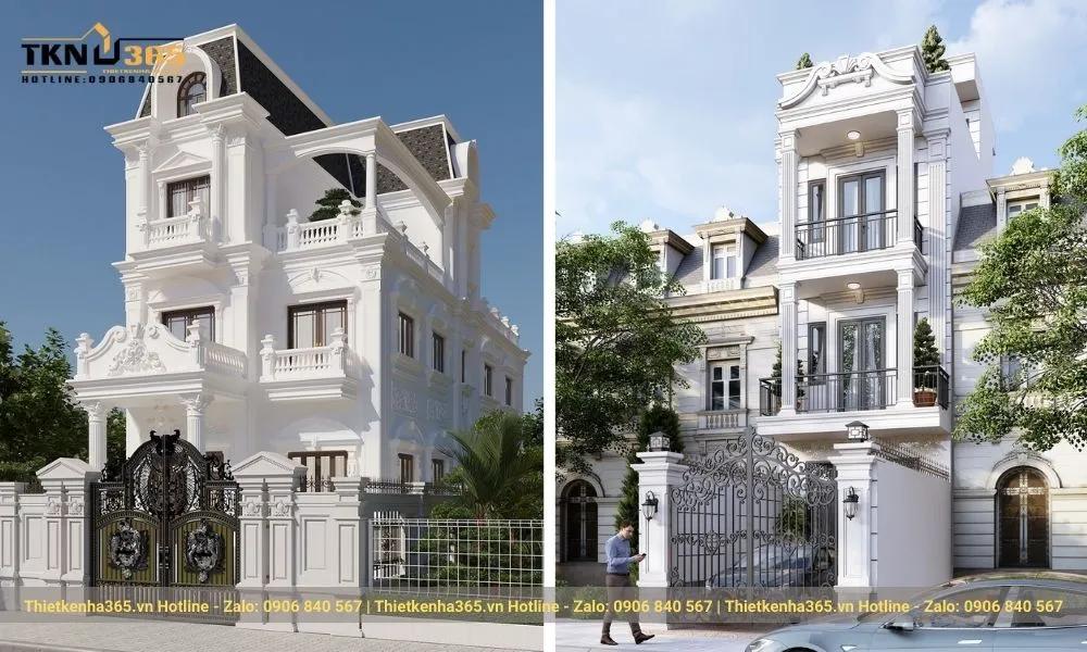 Nhà phố tân cổ điển