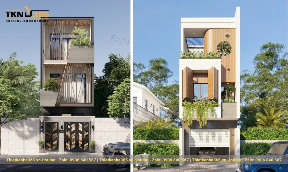 Mẫu nhà phố hiện đại, đơn giản