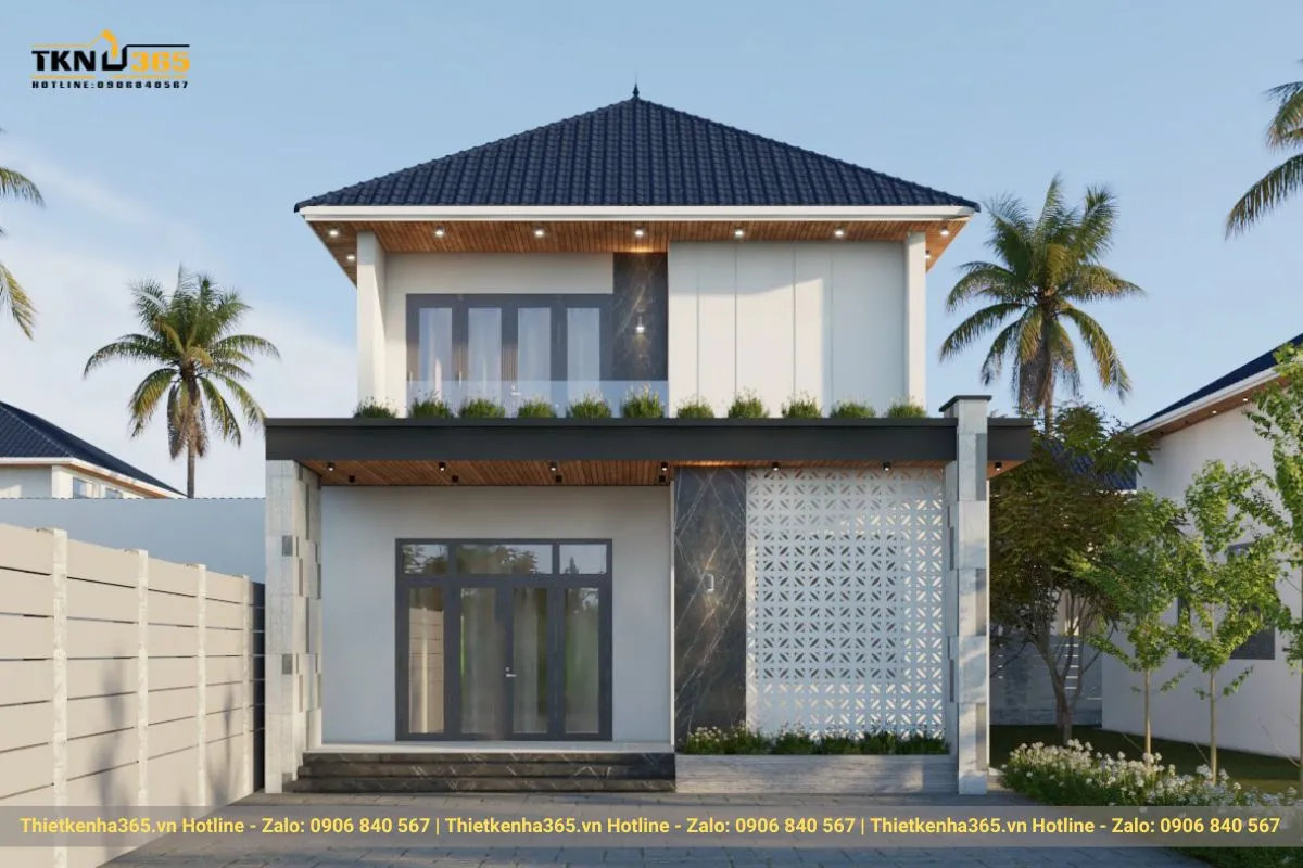 Nhà 70m2 2 tầng có sân vườn