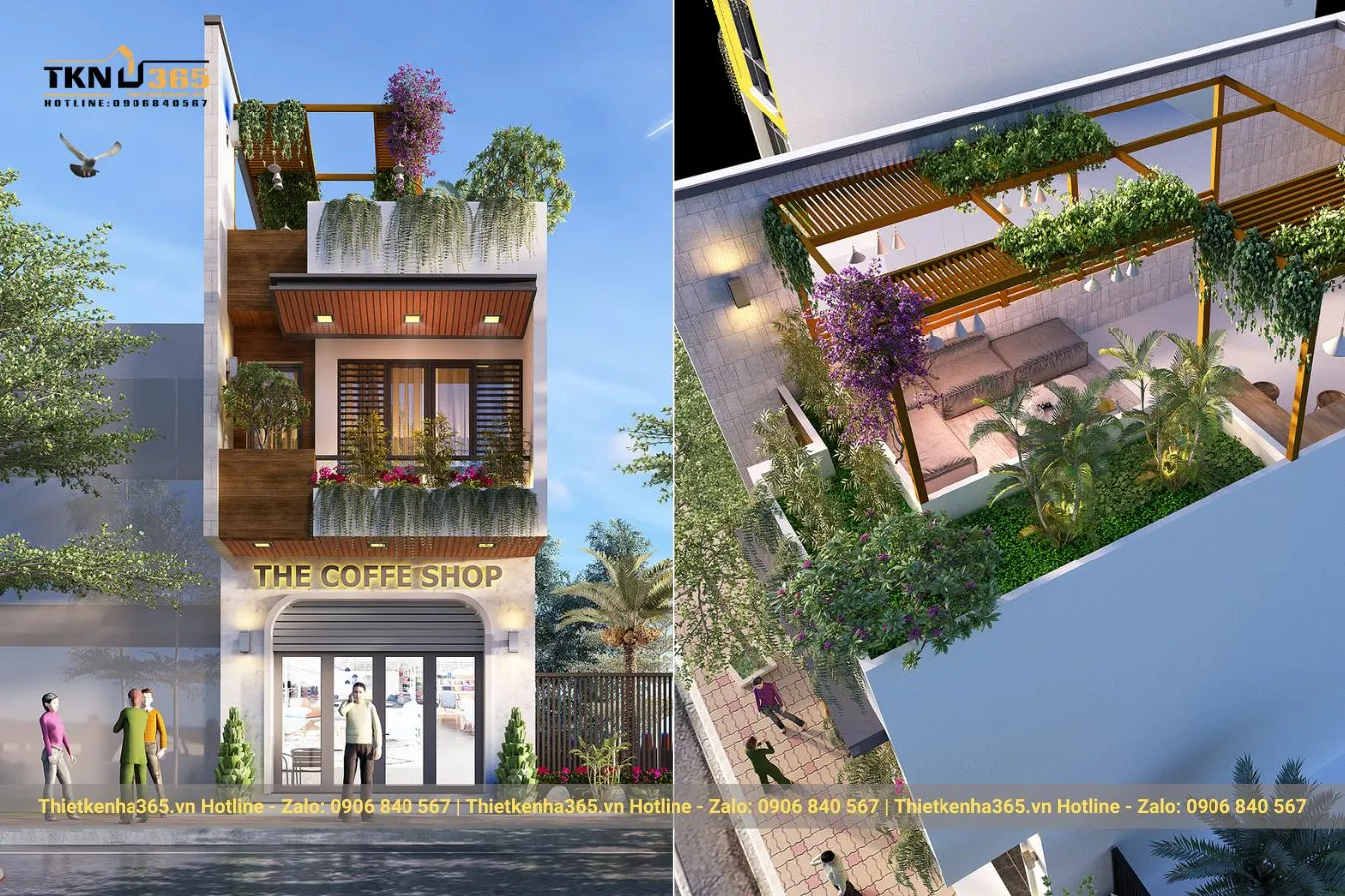 Nhà phố 3 tầng kết hợp kinh doanh
