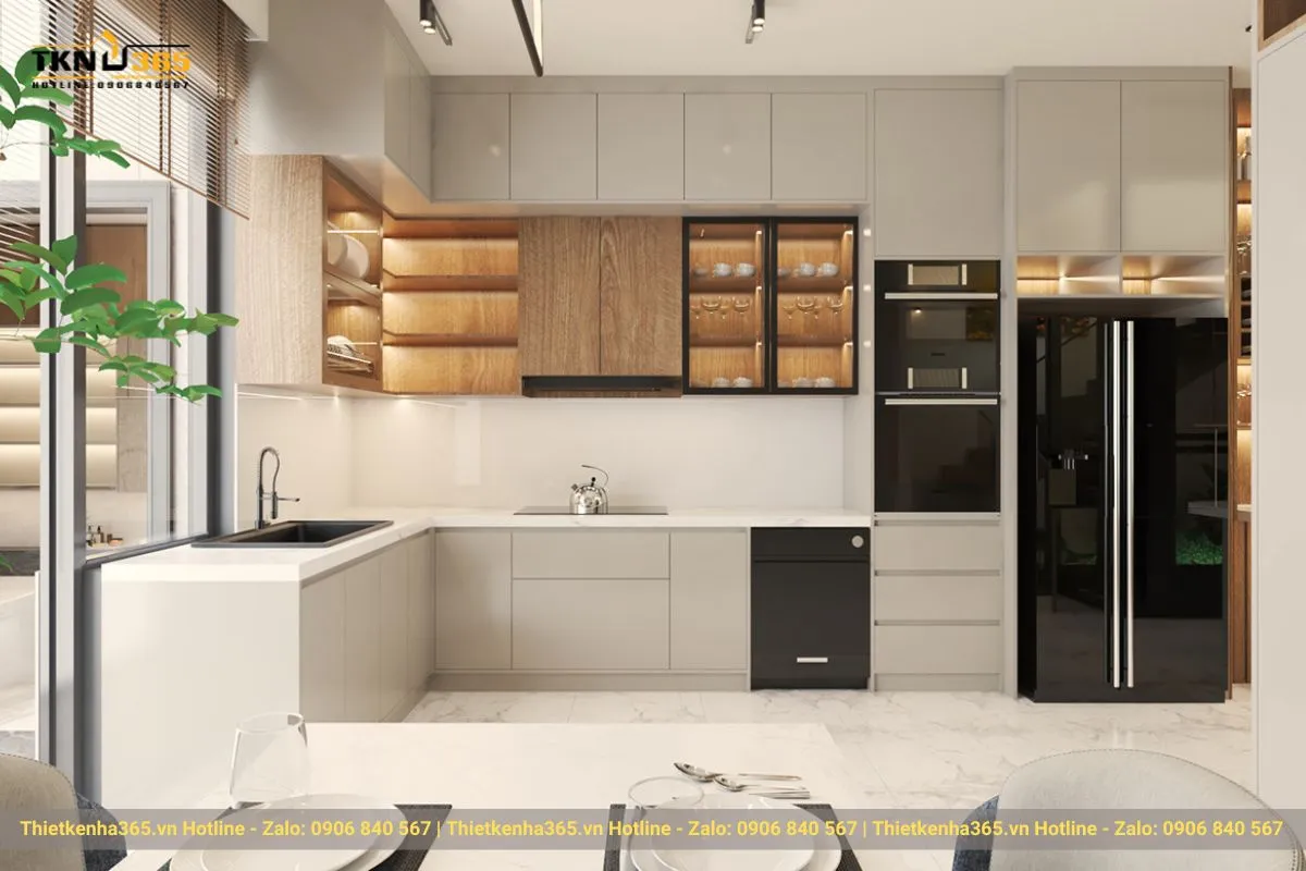 Thiết kế nội thất nhà 65m2 độc đáo