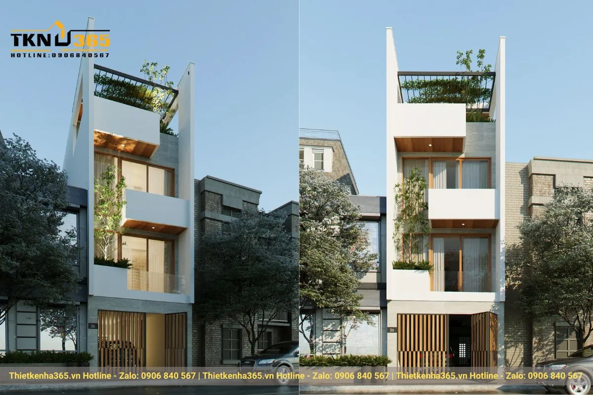 Thiết kế nhà 65m2
