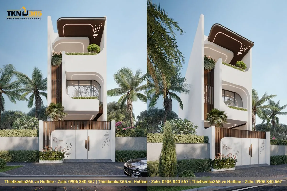 Thiết kế nhà đẹp 65m2