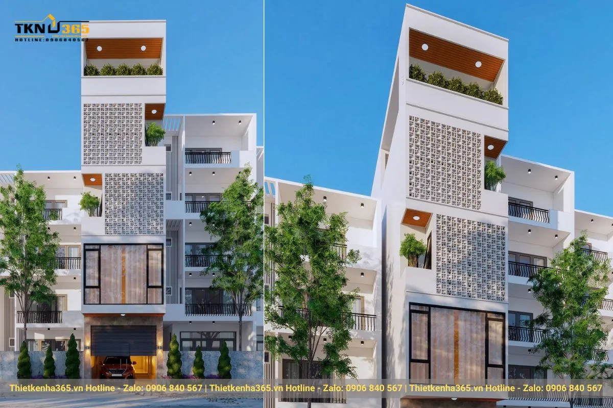 Thiết kế nhà 65m2