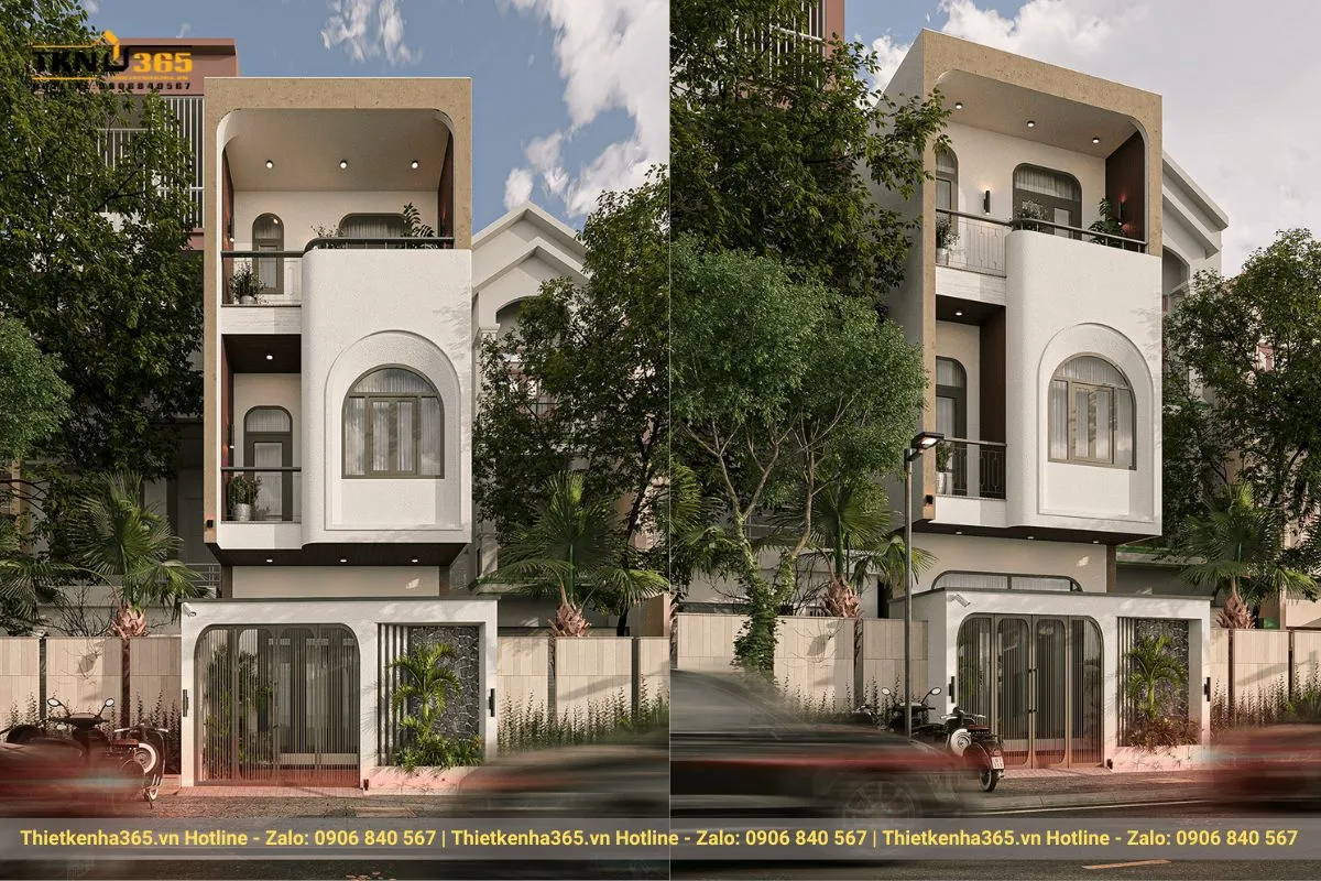 Thiết kế nhà 65m2 độc đáo