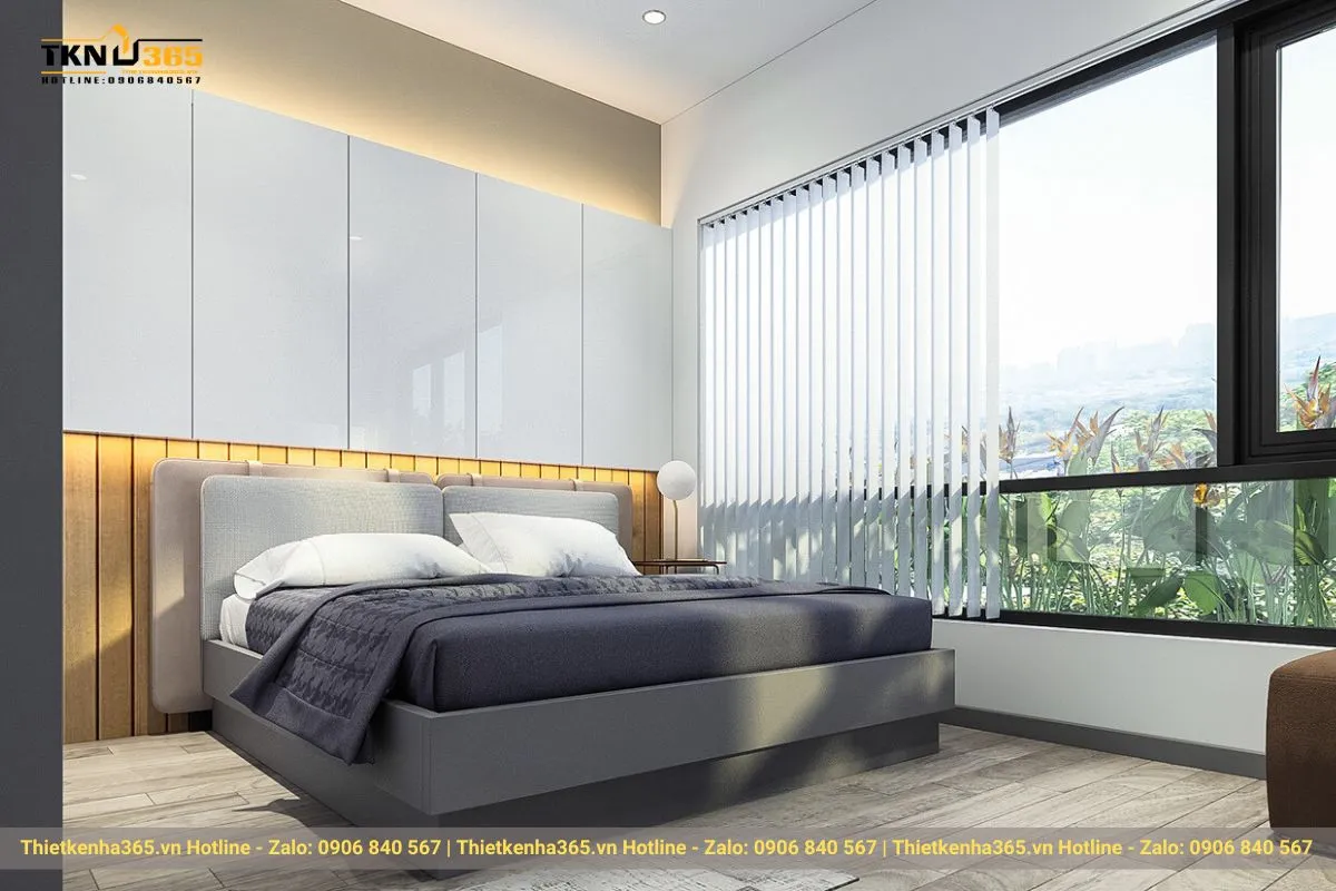 Tư vấn bố trí nội thất nhà 75m2 2 tầng