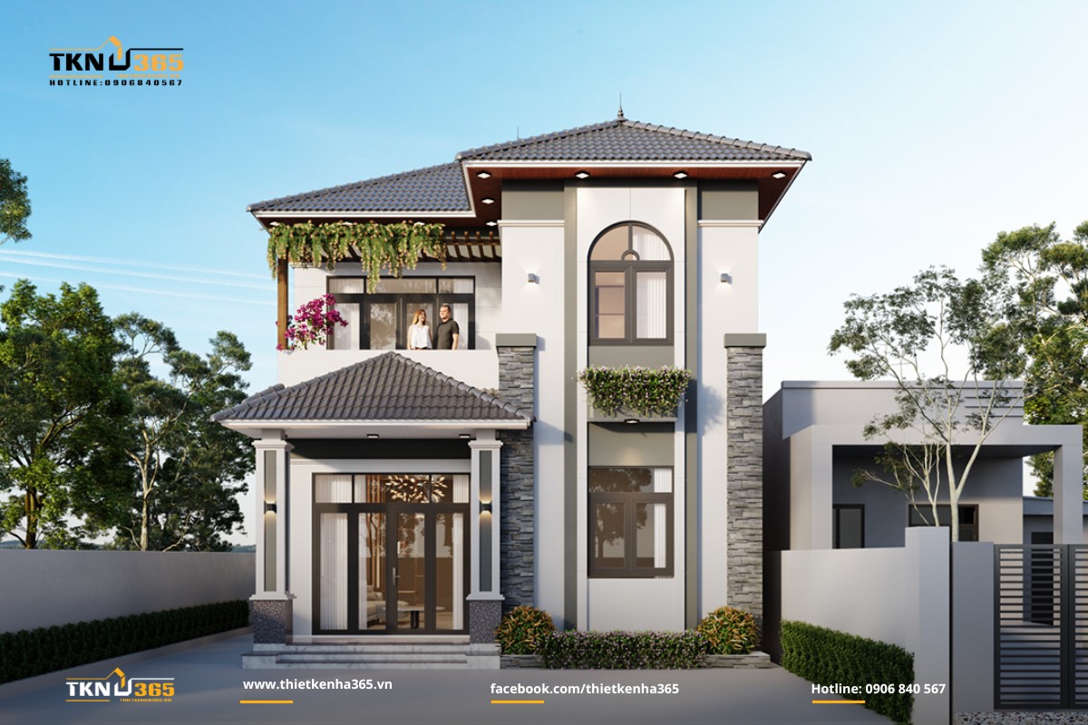 Biệt thự 1 trệt 1 lầu nghỉ dưỡng siêu đẳng cấp