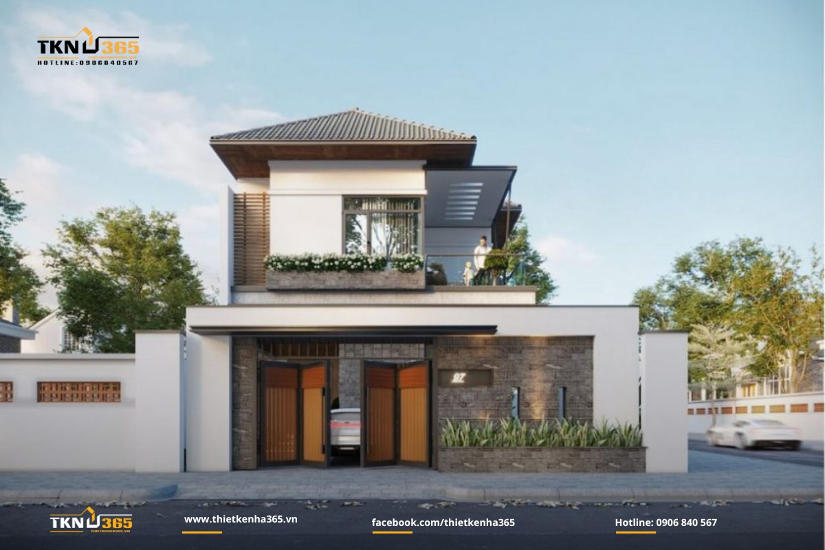 Biệt thự 1 trệt 1 lầu nghỉ dưỡng siêu đẳng cấp