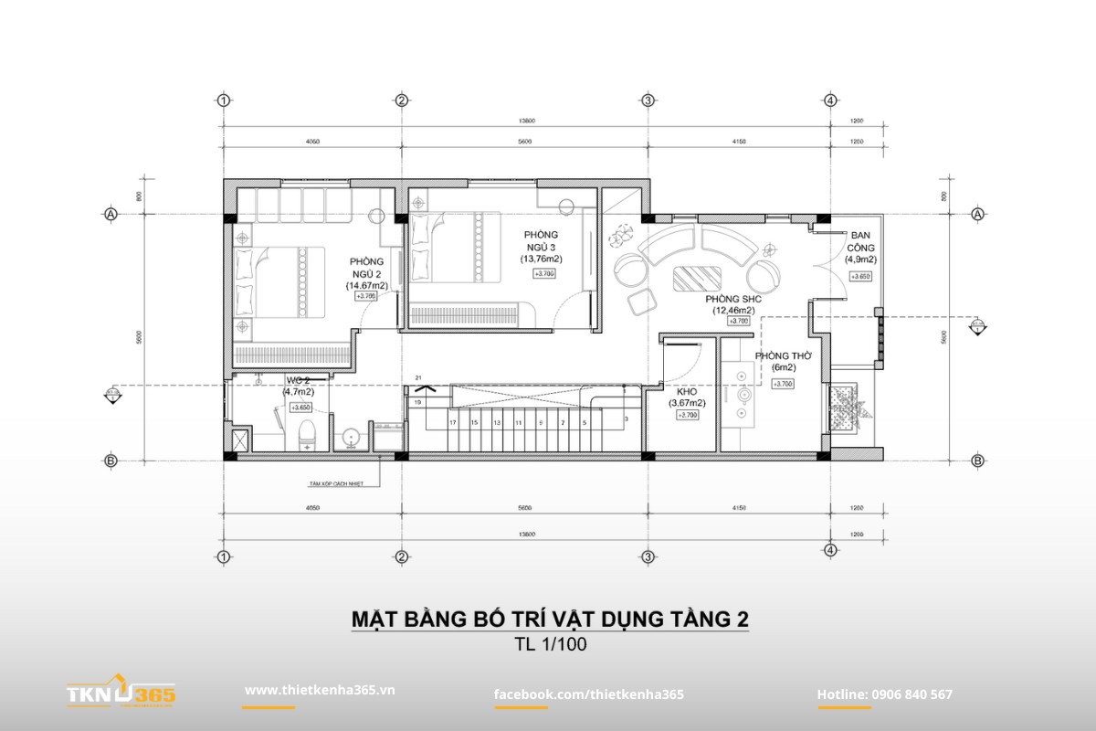 Lưu ý khi thiết kế nhà 1 trệt 1 lầu gia chủ cần biết 