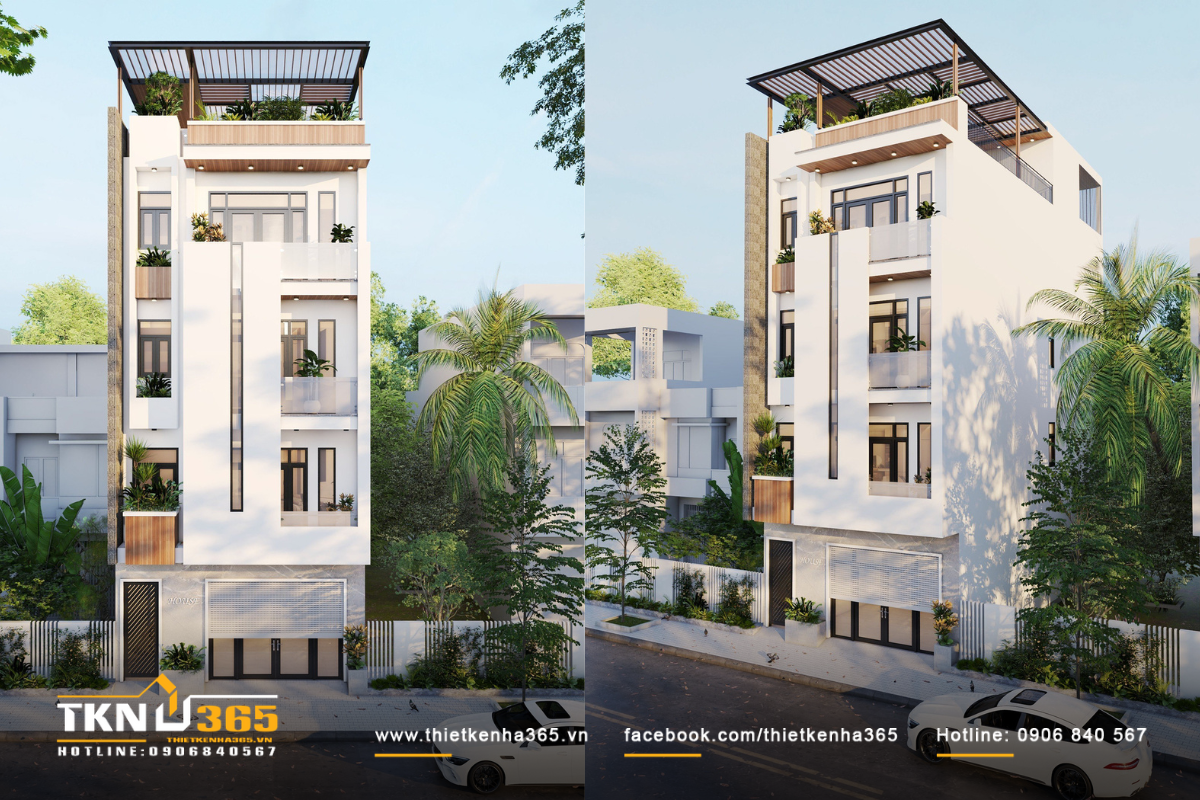 Nhà phố 5 tầng mặt tiền ngang 7m vừa kinh doanh vừa ở