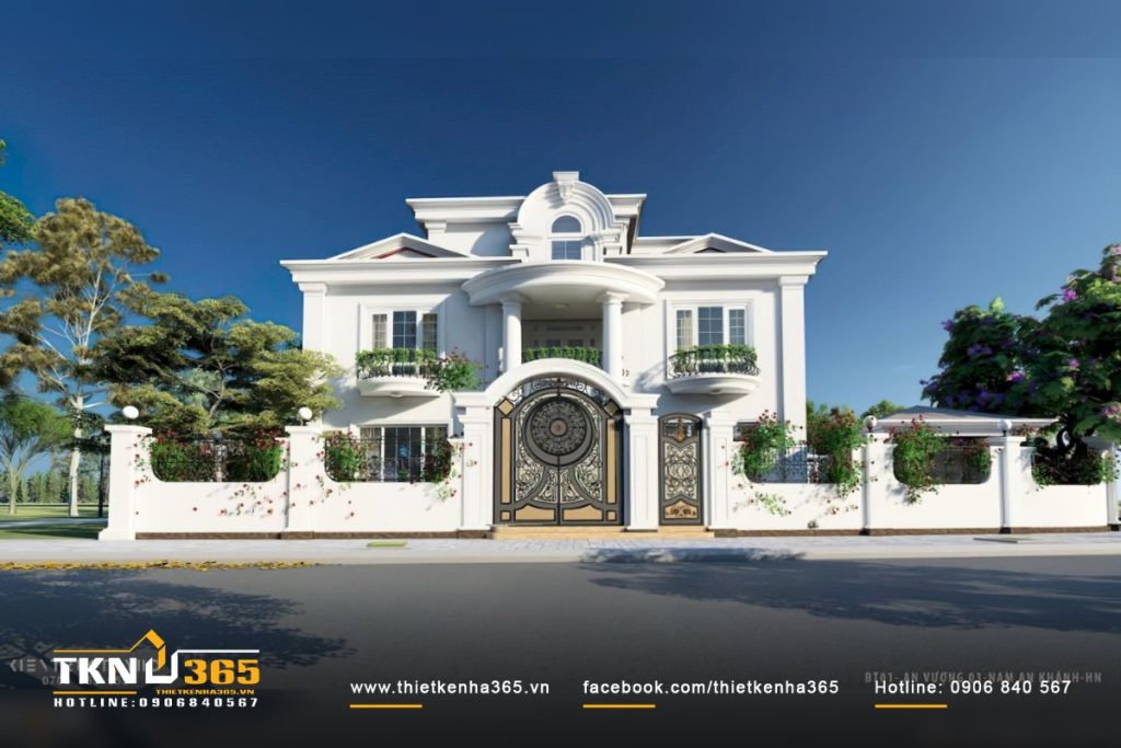 Biệt thự pháp chị Dương Quận 12