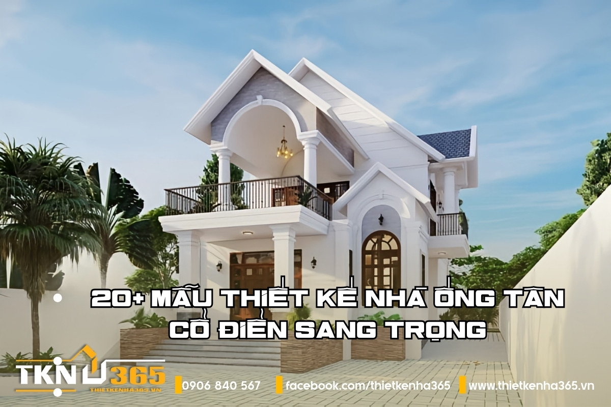 Mẫu thiết kế nhà ống tân cổ điển thumb