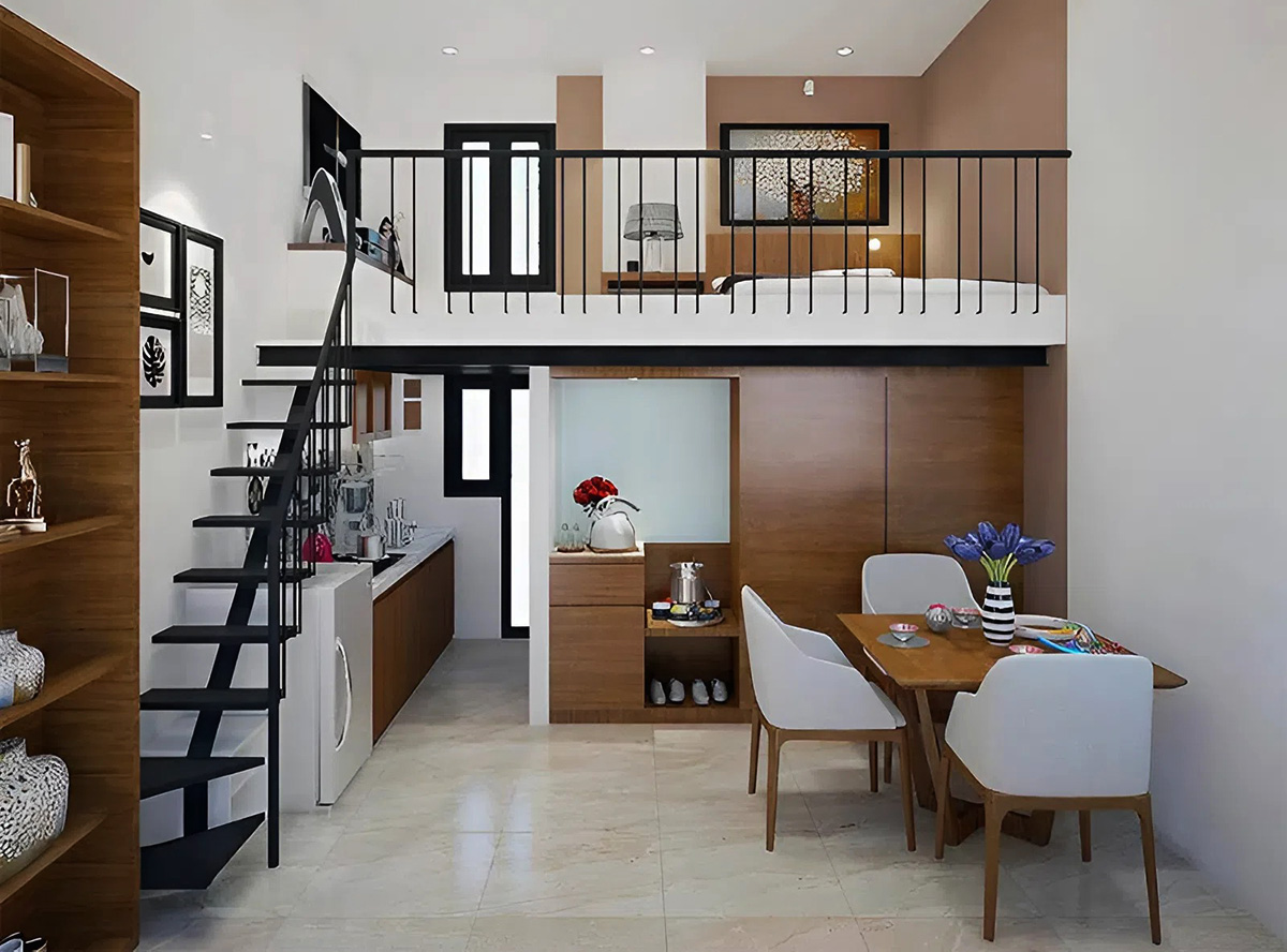 Thiết kế tối ưu cho nhà ống nhỏ 3x6m Thiết kế tối ưu cho nhà ống nhỏ 3x6m